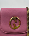 Borsa Gucci 1973 in pelle Rosa - Second Hand Di Fiore