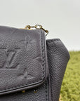 Borsa Louis Vuitton Saint German BB Studded Monogram Empreinte Grigia - Second Hand Di Fiore