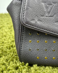Borsa Louis Vuitton Saint German BB Studded Monogram Empreinte Grigia - Second Hand Di Fiore
