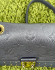 Borsa Louis Vuitton Saint German BB Studded Monogram Empreinte Grigia - Second Hand Di Fiore