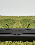 Occhiali Cartier Rimless Signature Oro - Second Hand Di Fiore