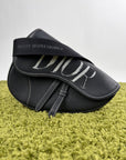 Borsa Christian Dior X Alex Foxton Saddle Nera - Second Hand Di Fiore