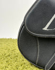 Borsa Christian Dior X Alex Foxton Saddle Nera - Second Hand Di Fiore