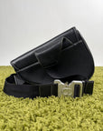 Borsa Christian Dior X Alex Foxton Saddle Nera - Second Hand Di Fiore