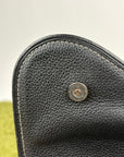 Borsa Christian Dior X Alex Foxton Saddle Nera - Second Hand Di Fiore