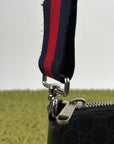 Borsa Gucci GG Ophidia Messenger Blu - Second Hand Di Fiore