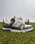 Louis Vuitton Trainer Denim Beige 6.5 - Second Hand Di Fiore
