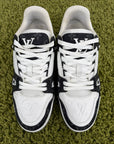 Louis Vuitton Trainer Denim nera 6.5 - Second Hand Di Fiore