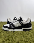 Louis Vuitton Trainer Denim nera 6.5 - Second Hand Di Fiore