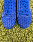 Christian Louboutin Spikes Low Blu 42 - Second Hand Di Fiore