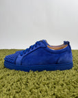 Christian Louboutin Spikes Low Blu 42 - Second Hand Di Fiore