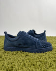 Christian Louboutin Spikes Low Blu 41 - Second Hand Di Fiore