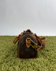 Borsa Louis Vuitton Nano Speedy Marrone