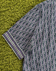 Camicia Christian Dior in oblique Blu Navy 41
