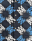 Camicia Amiri Quad Blu Multicolor 52