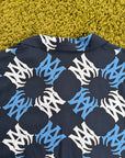 Camicia Amiri Quad Blu Multicolor 52