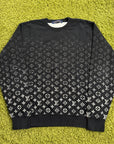 Felpa a girocollo Louis Vuitton Nera Multicolor L