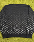 Felpa a girocollo Louis Vuitton Nera Multicolor L