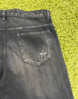 Jeans Distressed Loose Fit Supreme Nero 36