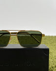 Occhiali da sole Louis Vuitton Rise Metal Oro