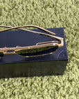 Occhiali da sole Louis Vuitton Rise Metal Oro