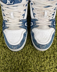 Louis Vuitton Trainer Denim Blu 6