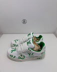Louis Vuitton trainer 8.5=42.5 veste 43.5 bianca e verde