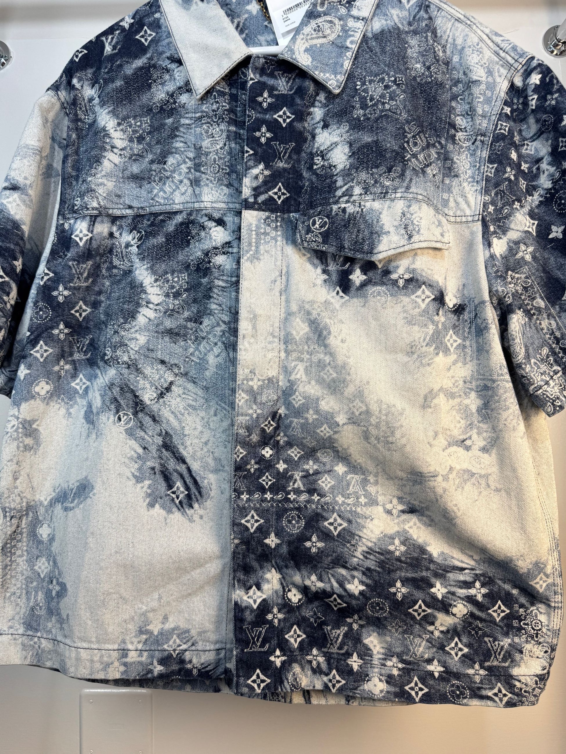 camicia Louis Vuitton di jeans