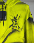Felpa Louis Vuitton Size XL gialla e nera