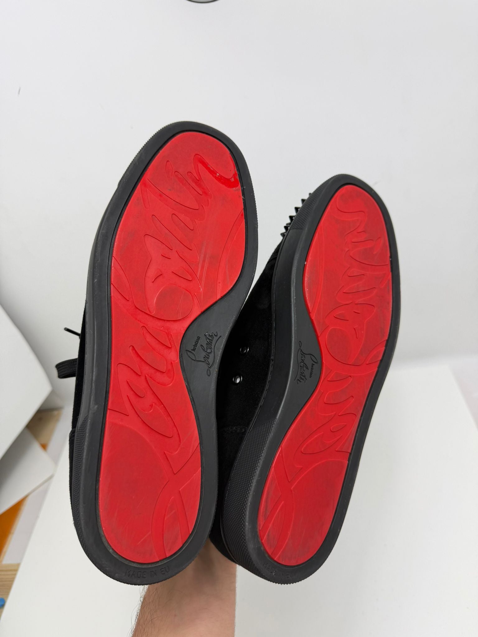 Christian Louboutin bassa in camoscio 43