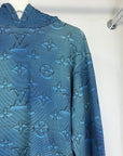 Felpa Louis Vuitton Size S blu
