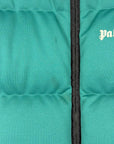 giubbotto Moncler X Palm angels Size 2=M verde e panna