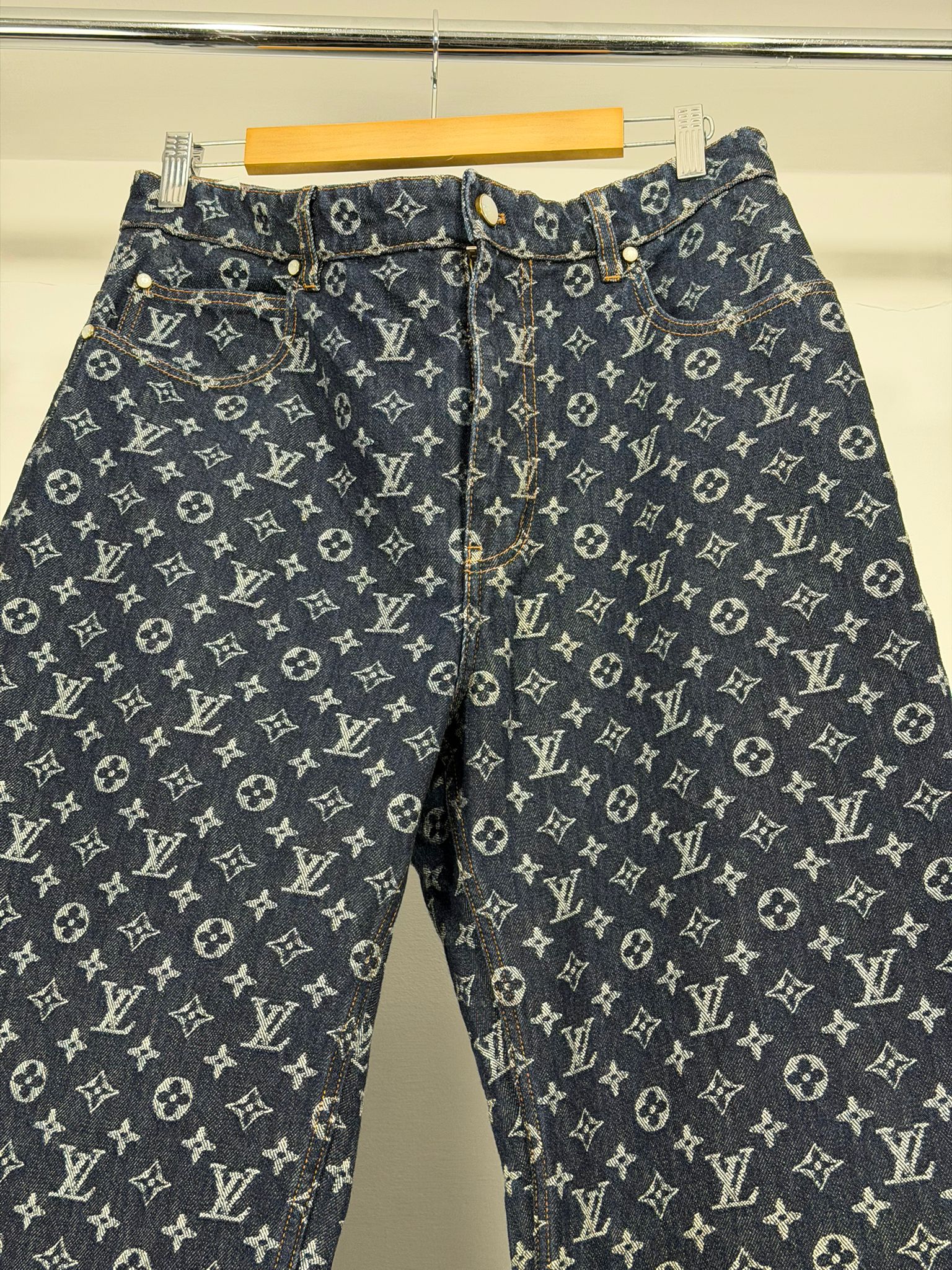 Jeans Vuitton monogram taglia 50