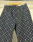 Jeans Vuitton monogram taglia 50