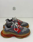 Balenciaga Triple S Size 42 grigia e rossa