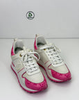 Louis Vuitton trainer 38 bianche e rosa