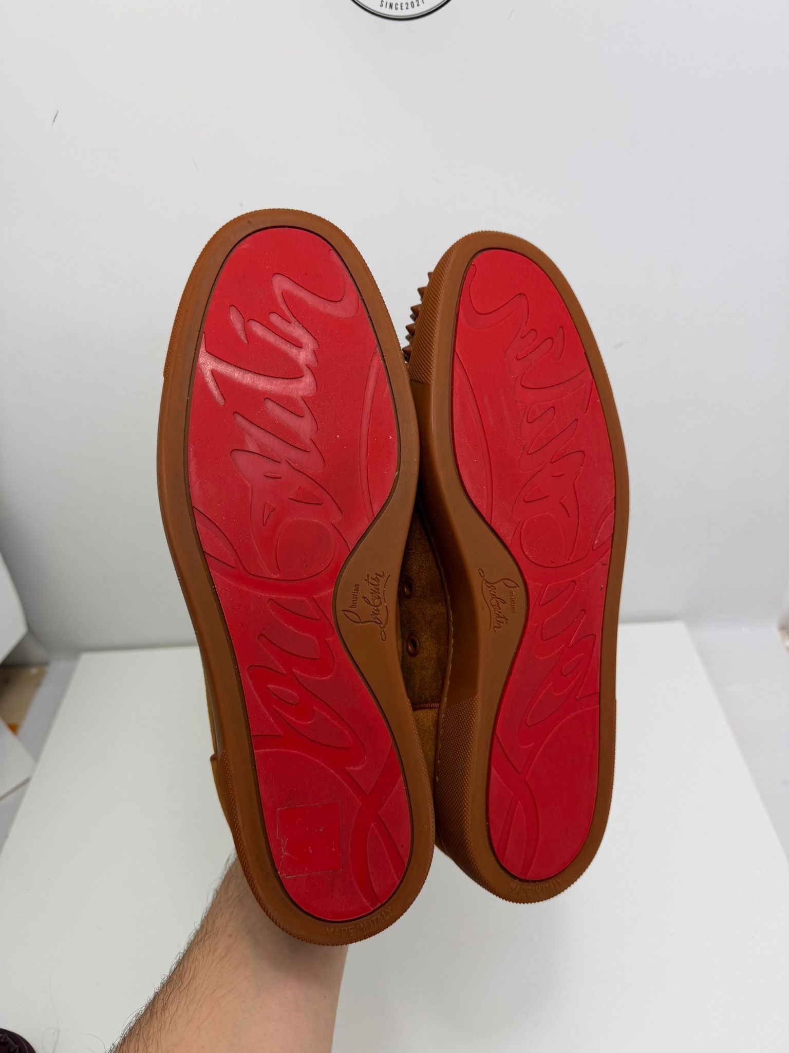 Christian Louboutin 43.5 arancione