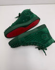 Christian Louboutin verde smeraldo 42.5