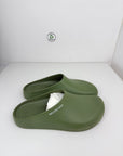 Ciabatta Balenciaga 42 verde militare