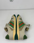 Gucci Screener effetto sporco Size 9=43 veste 43.5/44 beige verde e rossa
