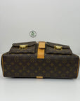 borsa Louis Vuitton Manhattan marrone