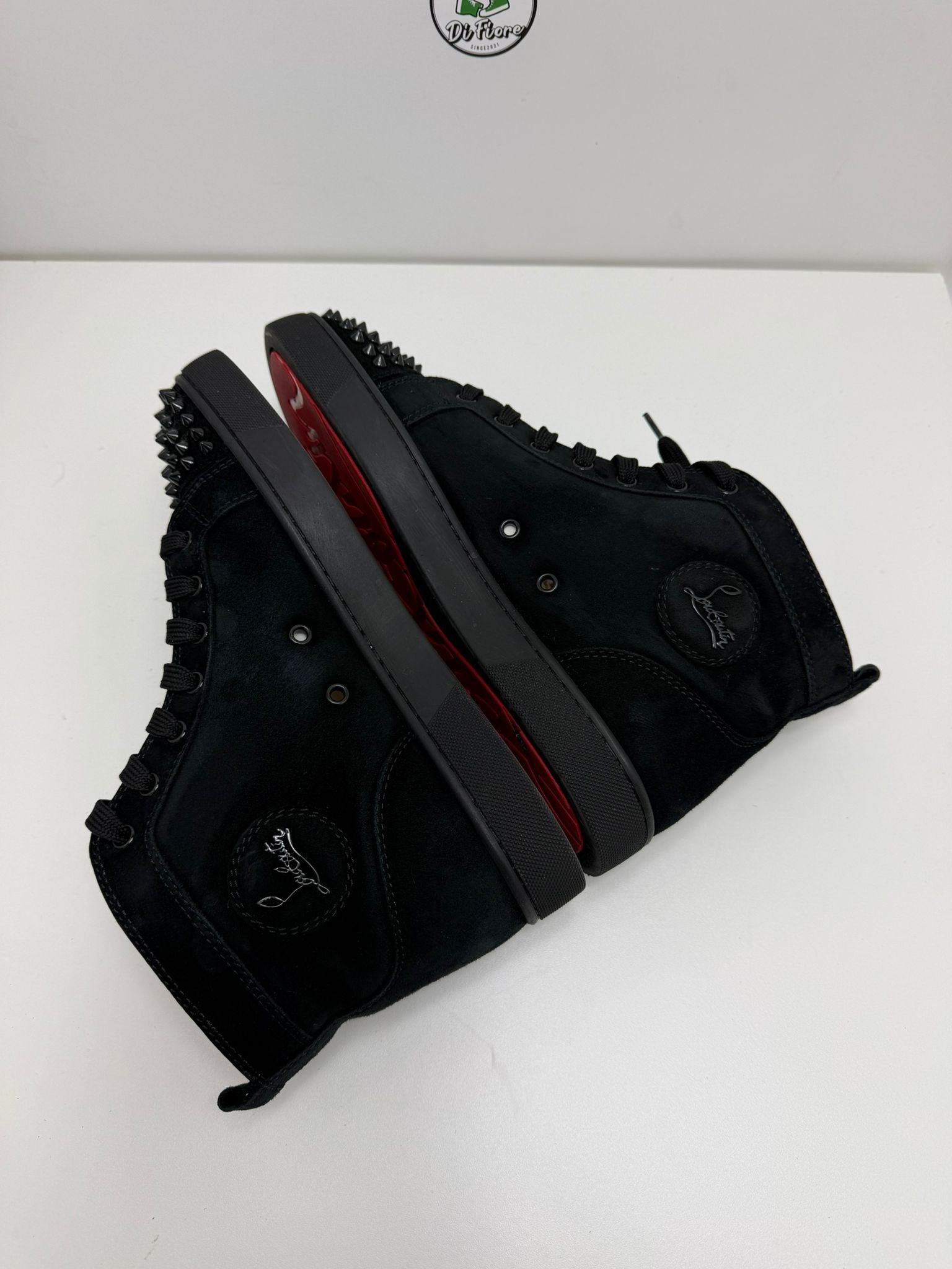 Louboutin alta in camoscio 41.5