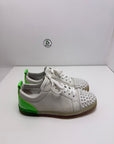 Christian Louboutin 42 basse bianche e verde