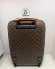 valigia Louis Vuitton Pegase 45 monogram Lv in canvas marrone