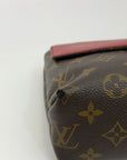 borsa Louis Vuitton Saint Placide marrone e rossa