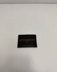 Portacarte Givenchy nero e arancione