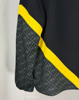 Felpa Fendi Size XL nero e giallo