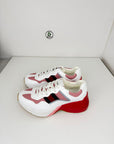 Gucci Rhyton Size 38.5 rosa bianca e rossa