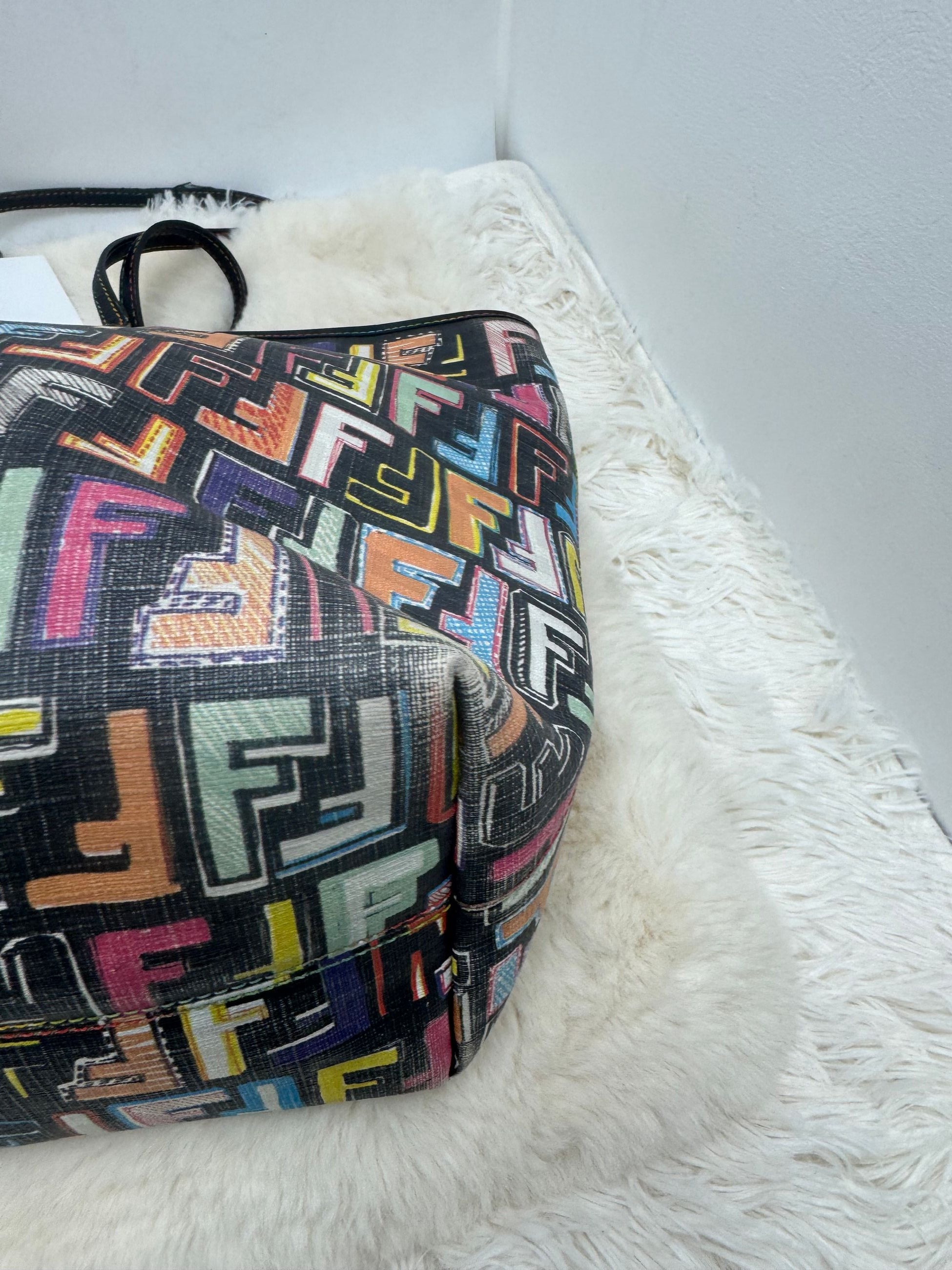 Borsa fendi multicolor