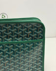 pochette Goyard misura GM verde